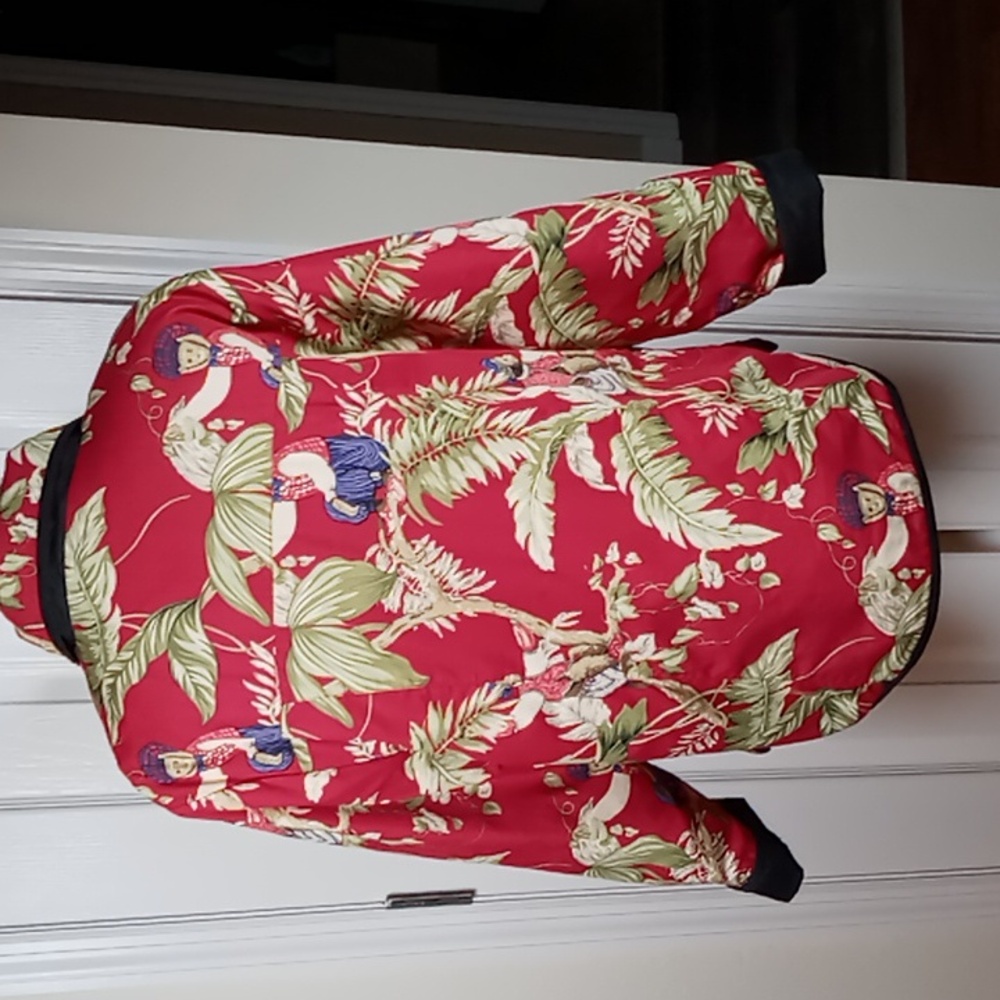 Anne Carson Reversible Monkey Print/Tropical Cott… - image 3